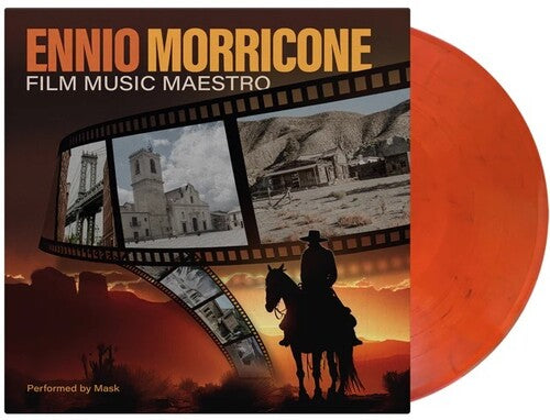 Mask - Ennio Morricone: Film Maestro - Red & Black Vinyl - Vinyl Record