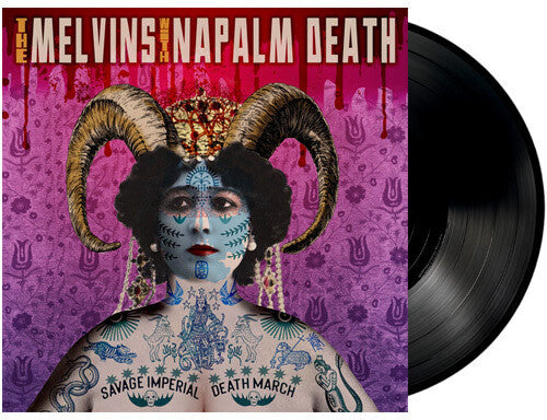 Melvins / Napalm Death - Savage Imperial Death March - Vinyl Record