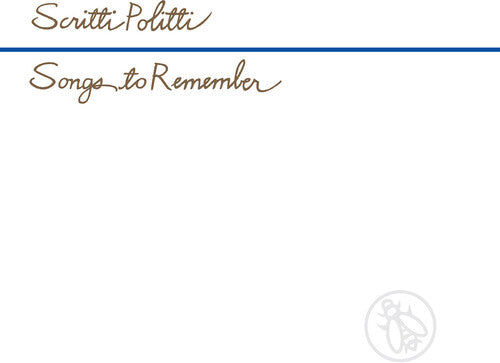 Scritti Politti - Songs To Remember - Vinyl Record
