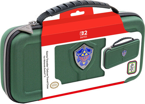 Rds Swt Traveler Dlx Hylian Zelda Green Case - Rds Swt Traveler Dlx Hylian Zelda Green Case - Game Accessories