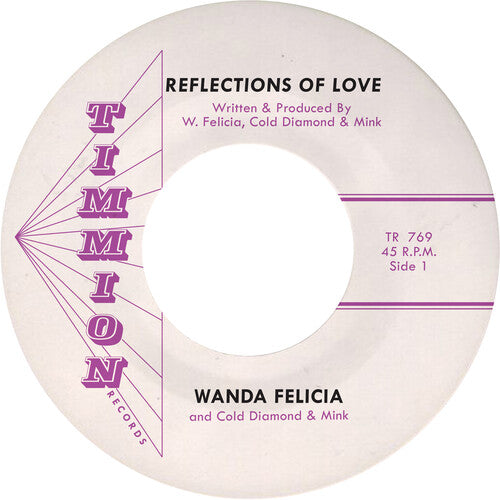 Wanda Felicia / Cold Diamond & Mink - Reflections Of Love - Pink - Vinyl Record