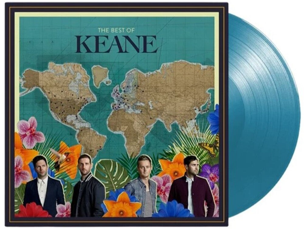 Best Of Keane - Aqua Vinyl (Aqu) [Colored Vinyl] (Ita) Vinyl Record