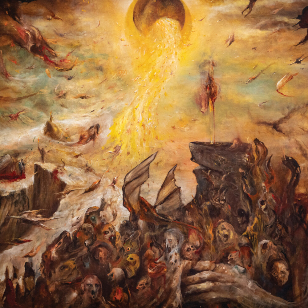 the album cover for Gutvoid - Liminal Shrines - Crimson