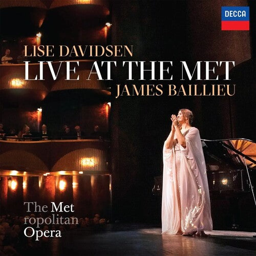 Davidsen,lise / Baillieu,james - Live At The Met - Vinyl Record