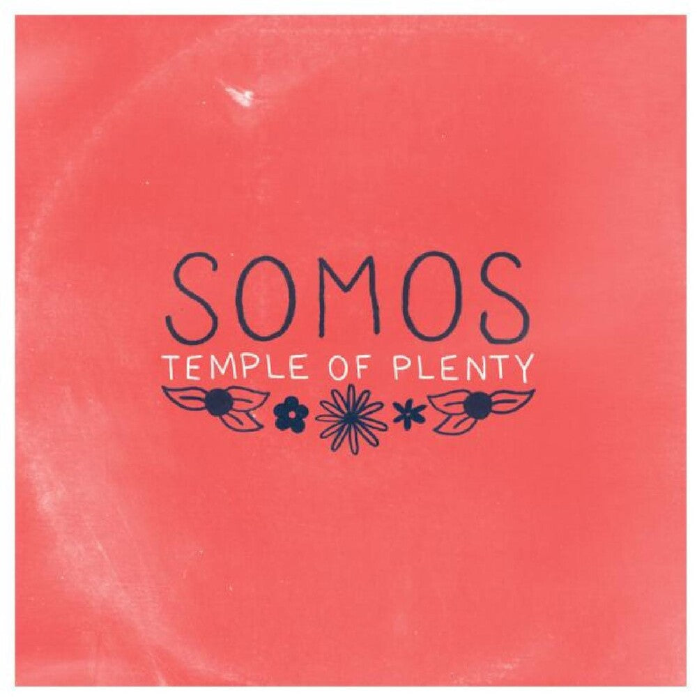 Temple Of Plenty - Red & Sea Glass Blue Splash [LP] Vinyl Record