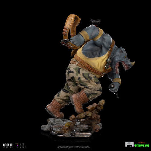 Tmnt Rocksteady Art Scale 1/10 Statue - Tmnt Rocksteady Art Scale 1/10 Statue - Collectibles