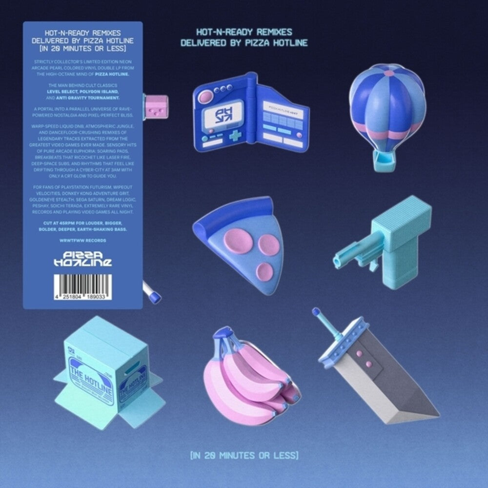 Hot-N-Ready Remixes Delivered By Pizza Hotline [LP] Vinyl Record