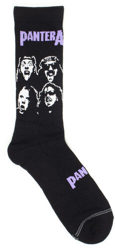 Perri's Pantera Band Crew Socks - Perri's Pantera Band Crew Socks - Apparel