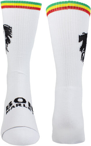 Perri's Bob Marley Smile Crew Socks - Perri's Bob Marley Smile Crew Socks - Apparel