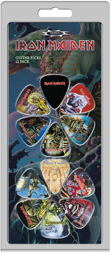 Perri's Iron Maiden Guitar Picks (12 Pack) - Perri's Iron Maiden Guitar Picks (12 Pack) - Musical Instrument