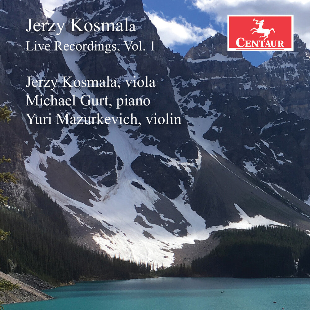 Jerzy Kosmala Live Recordings Vol. 1 Music CD