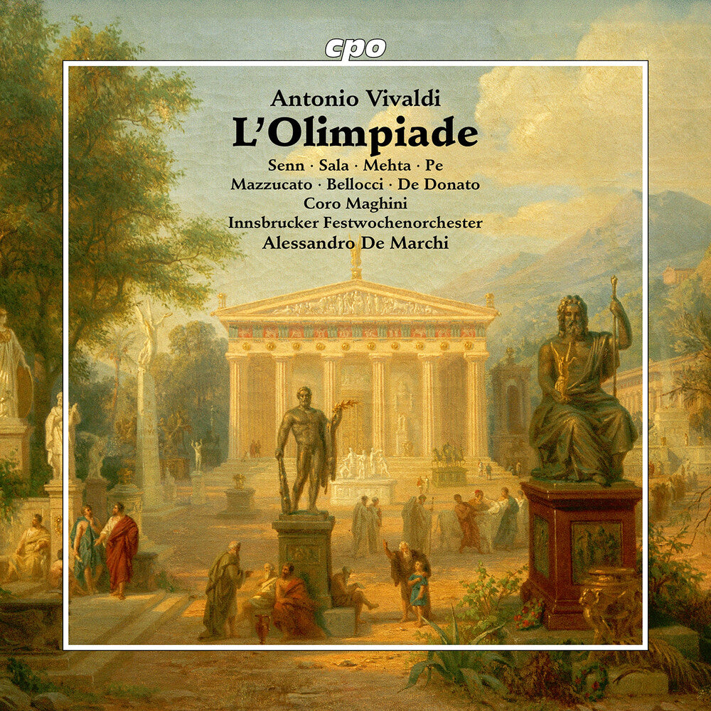 L'olimpiade Rv 725 Music CD