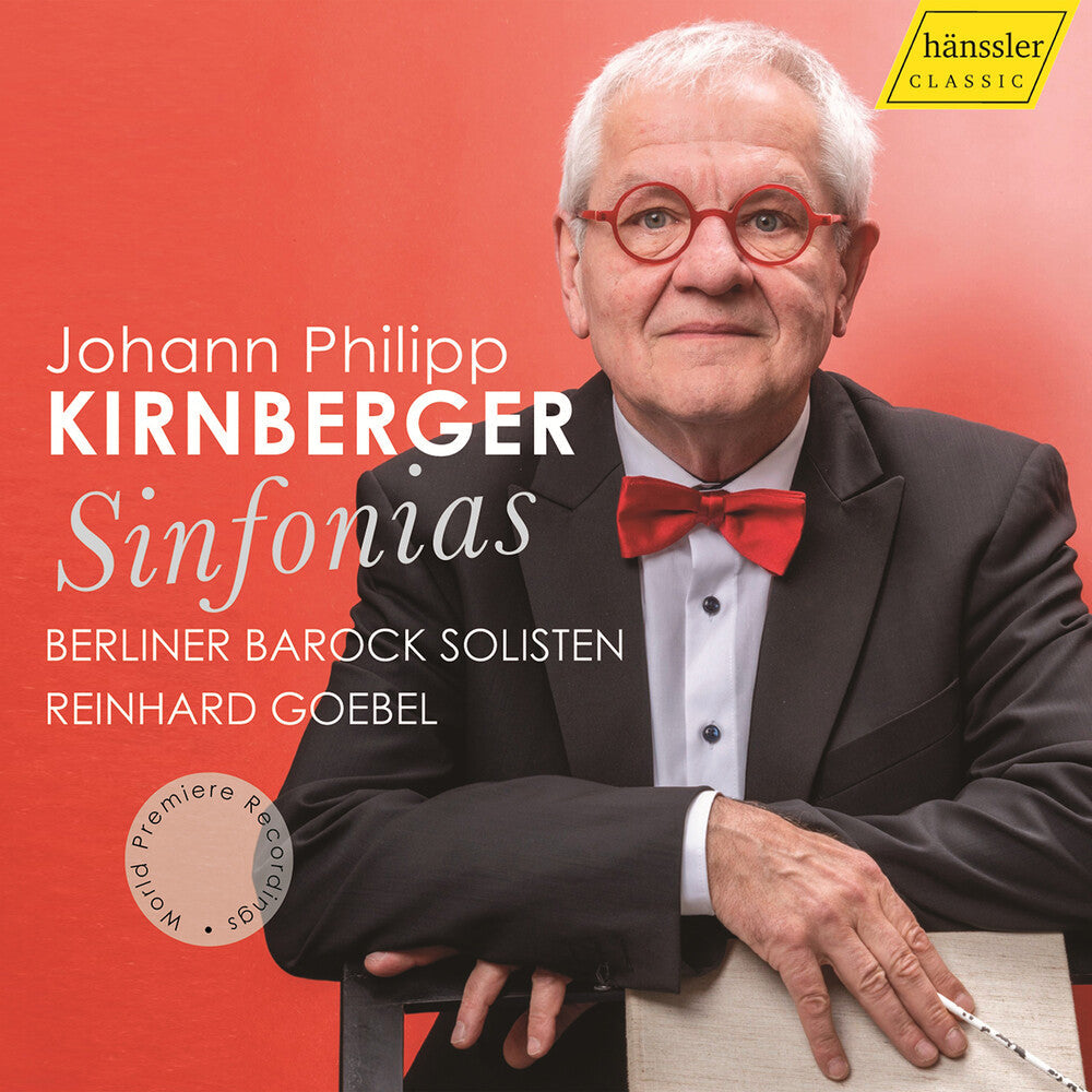 Johann Philipp Kirnberger: Sinfonias - World Prem Music CD