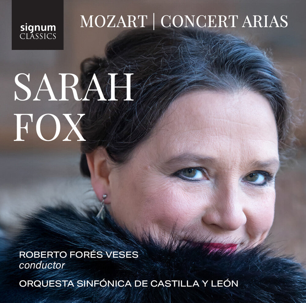 Sarah Fox - Mozart Concert Arias Music CD