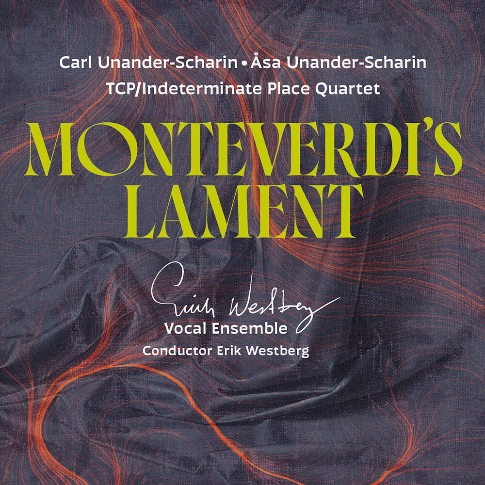 Montiverdi's Lament Music CD