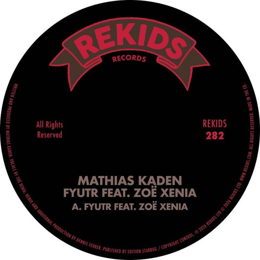 the album cover for Mathias Kaden - Fyutr (With Dennis Ferrer Remix)