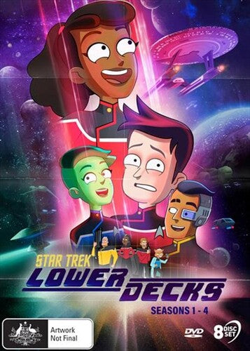 Star Trek: Lower Decks-seasons 1-4 - Star Trek: Lower Decks-seasons 1-4 - DVD