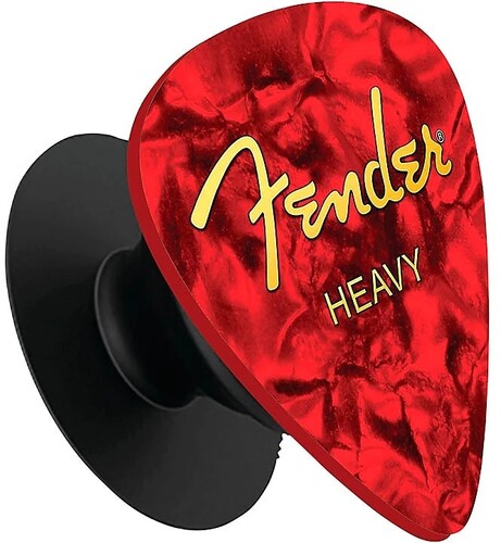 Pluginz Fender Phone Grip Red & Black - Pluginz Fender Phone Grip Red & Black - Novelties