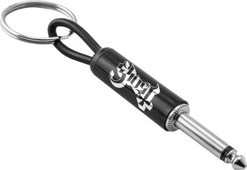 Pluginz Ghost Guitar Plug Keychain Ghost Logo - Pluginz Ghost Guitar Plug Keychain Ghost Logo - Novelties