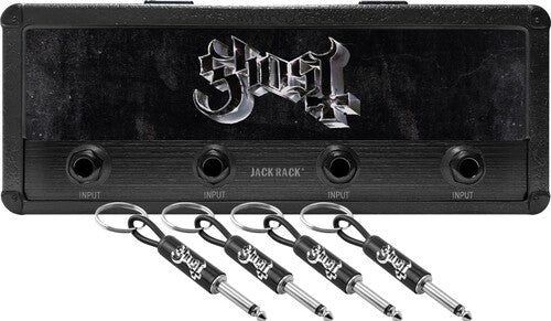 Pluginz Ghost Mag Jack Rack Ghost Logo 4 Keychains - Pluginz Ghost Mag Jack Rack Ghost Logo 4 Keychains - Novelties