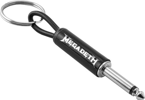 Pluginz Megadeth Gtr Plug Keychain Megadeth Logo - Pluginz Megadeth Gtr Plug Keychain Megadeth Logo - Novelties