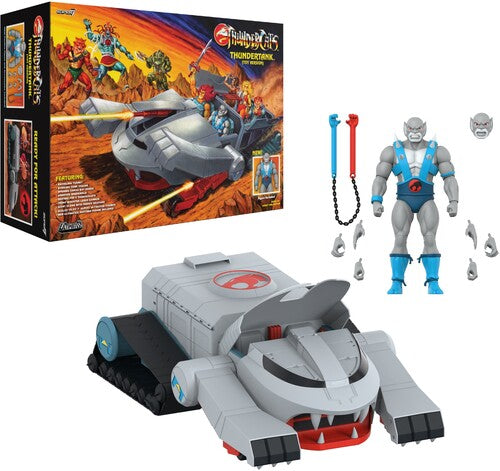 Thundercats Ultimates! - Thundertank W/panthro Fig - Thundercats Ultimates! - Thundertank W/panthro Fig - Collectibles