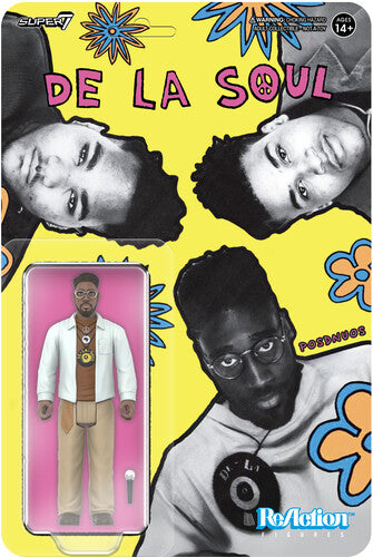 De La Soul Reaction Figures Wave 01 - Kelvin Posdn - De La Soul Reaction Figures Wave 01 - Kelvin Posdn - Collectibles