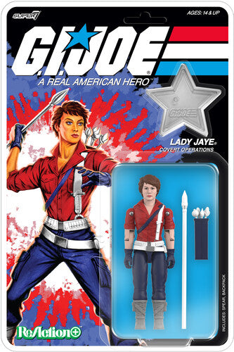 G.i. Joe Reaction+ Wave 08 - Lady Jaye (america's - G.i. Joe Reaction+ Wave 08 - Lady Jaye (america's - Collectibles
