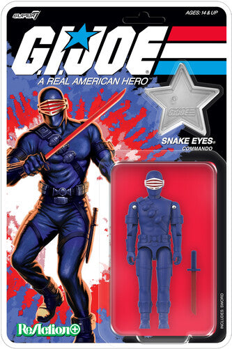 G.i. Joe Reaction+ Wave 08 - Snake Eyes (america's - G.i. Joe Reaction+ Wave 08 - Snake Eyes (america's - Collectibles