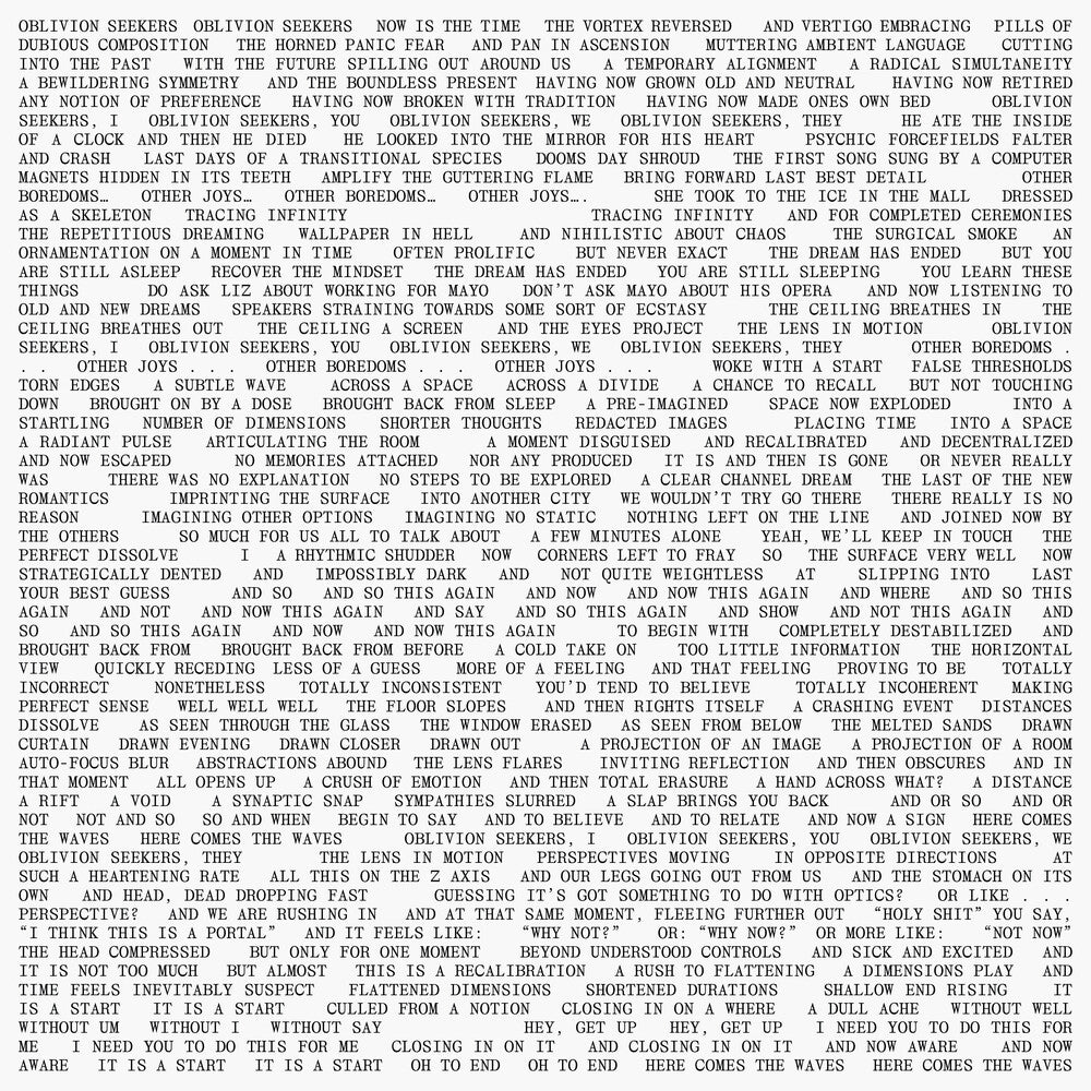 Oblivion Seekers Music CD
