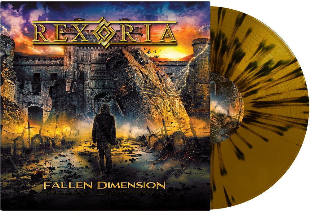 REXORIA - Fallen Dimension - Gold/Black (Blk) [Colored Vinyl] (Gol) Vinyl Record