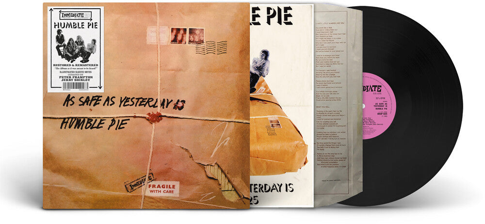 As Safe As Yesterday Is [LP] Vinyl Record