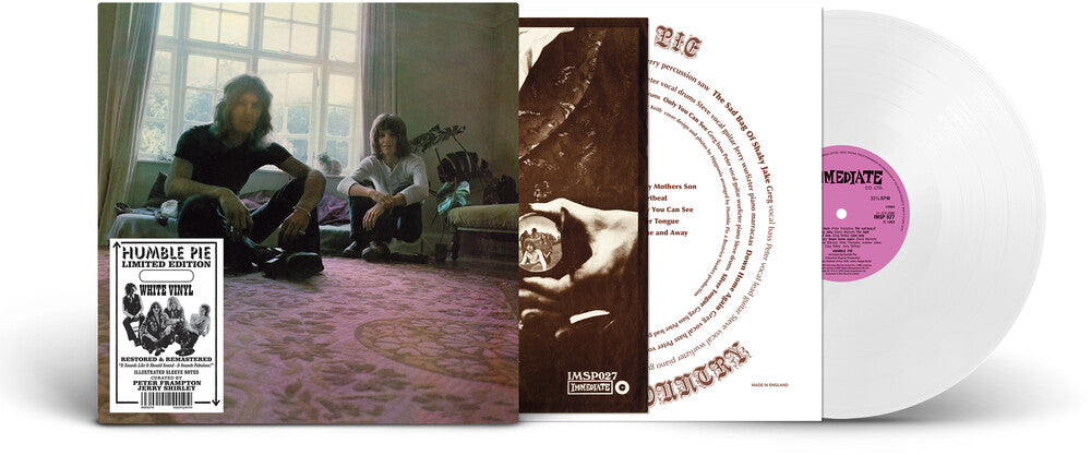 Humble Pie - Town & Country - White [Colored Vinyl] [Limited Edition] (Wht) (Numb) Vinyl Record