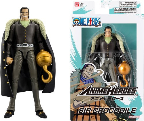 Anime Heroes One Piece Crocodile 6.5in Action Fig - Anime Heroes One Piece Crocodile 6.5in Action Fig - Collectibles