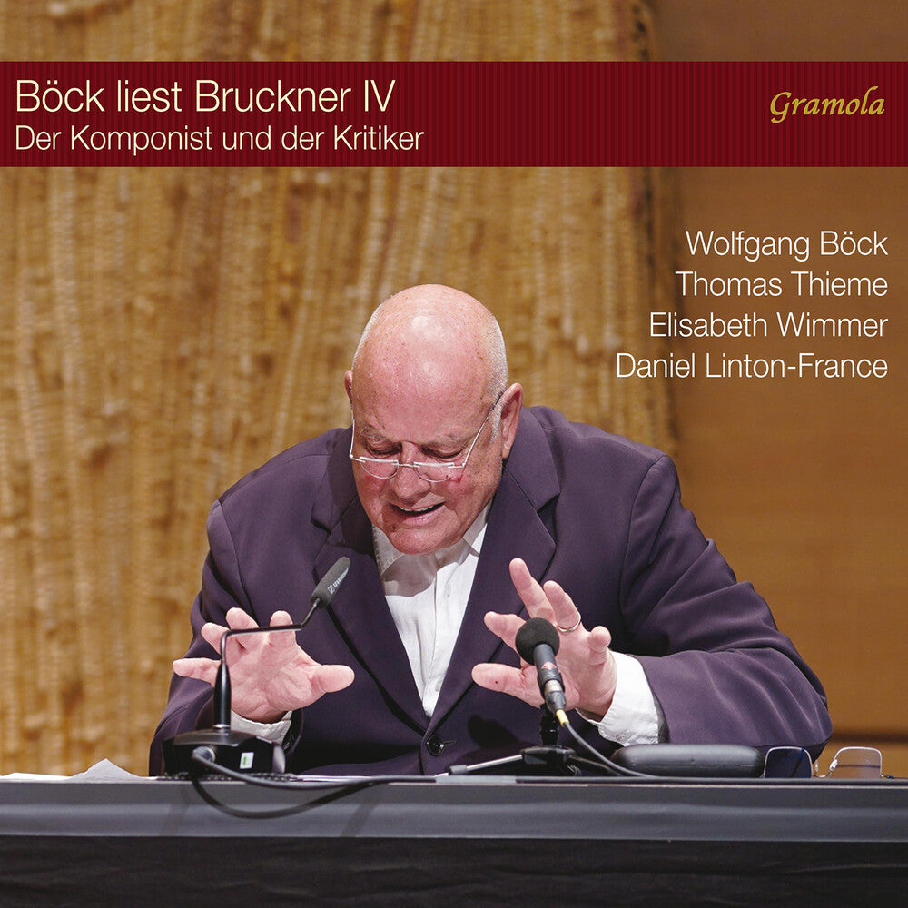Bock Liest Bruckner Iv Music CD