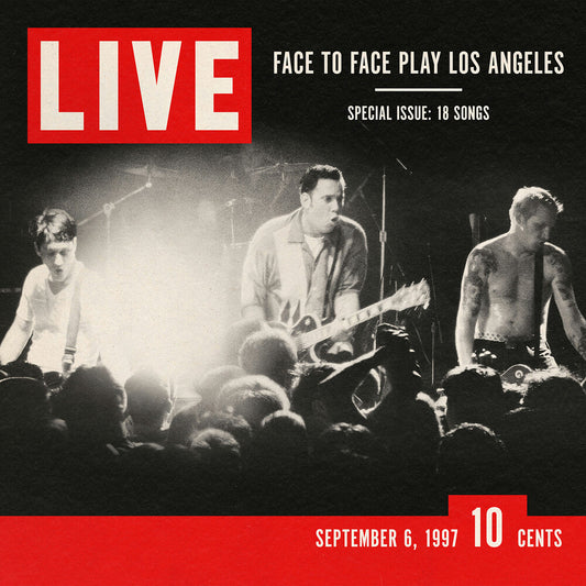 the album cover for Face To Face - Live (35th Anniversary)