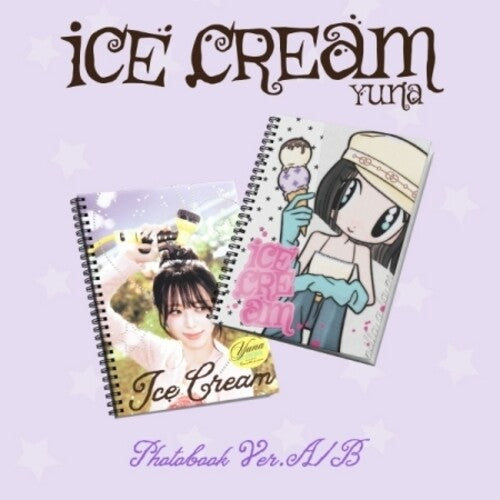 Yuna ( Itzy ) - Ice Cream - Photobook Version - Random Cover - Music CD