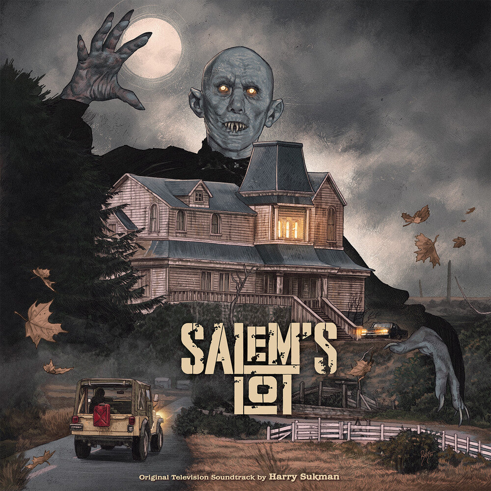 Harry Sukman  (Blue) (Colv) (Gate) (Rmst) - Salem's Lot - O.S.T. (Blue) [Colored Vinyl] (Gate) [Remastered] Vinyl Record