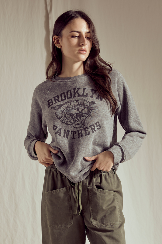 Brooklyn Panthers Womens Fleece Sweatshirt