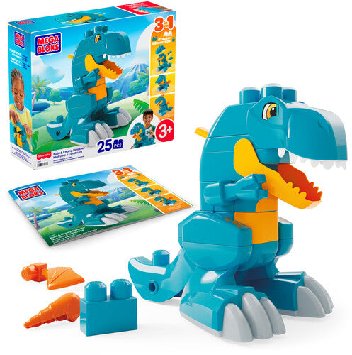 Mega Bloks - Precool Build & Chomp Dinosaur - Collectibles