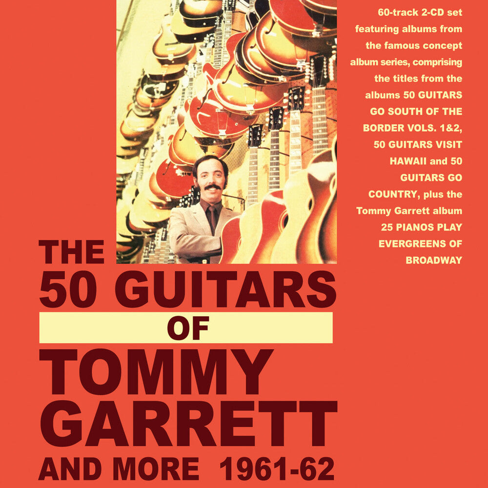 50 Guitars Of Tommy Garrett And More 1961-62 Music CD