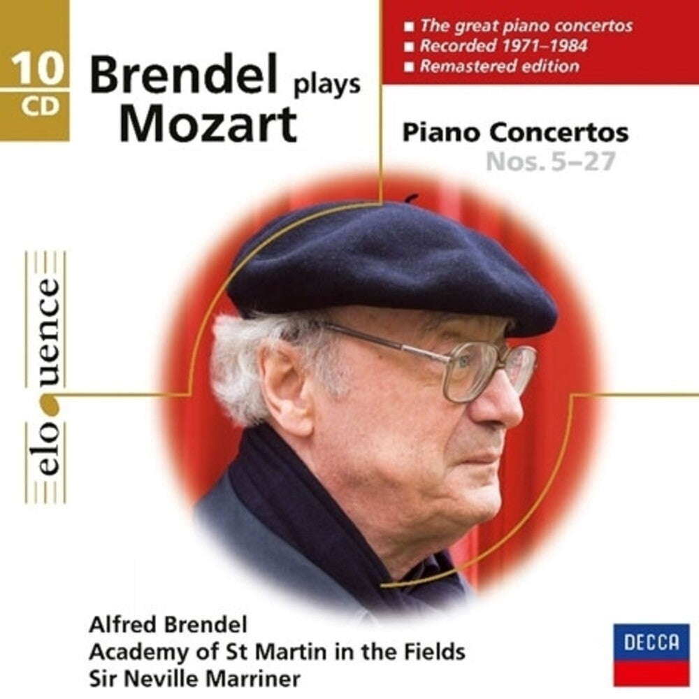 Brendel Plays Mozart (Box) Music CD