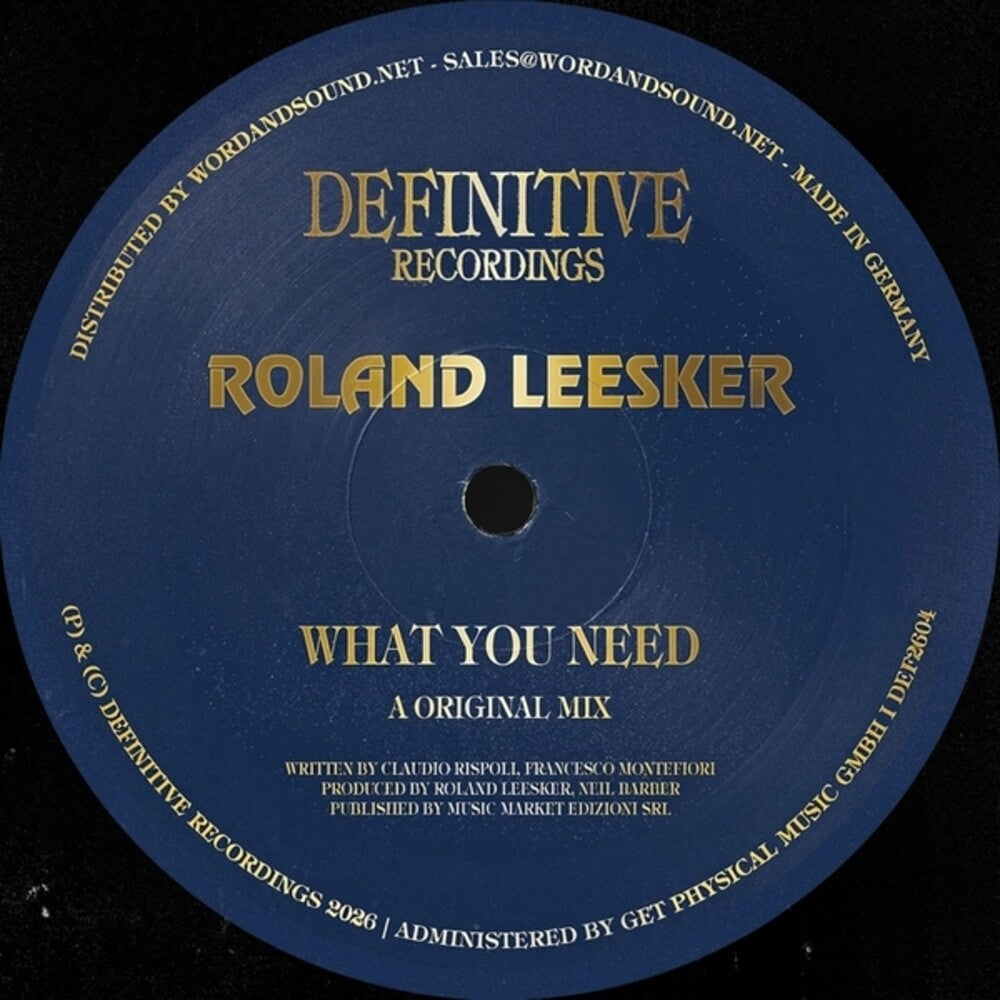 What You Need [12" Vinyl] Vinyl Record