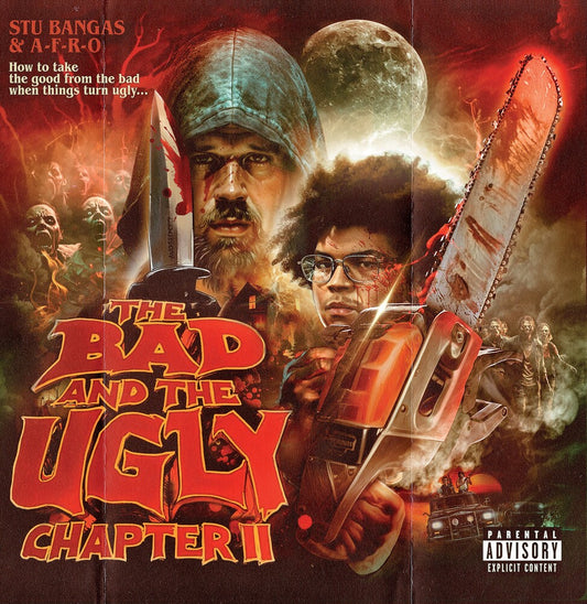 the album cover for A-F-R-O / Stu Bangas - Bad And The Ugly Chapter Ii
