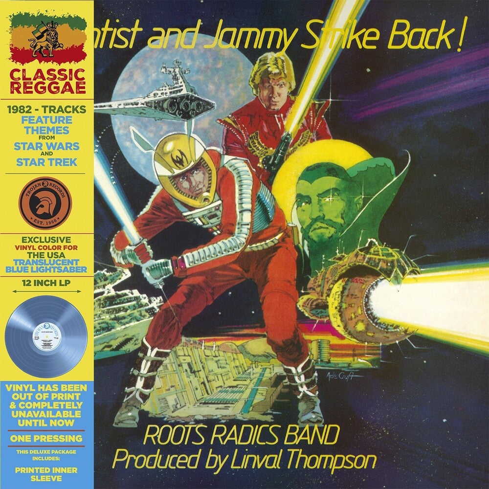Scientist & Jammy Strike Back [Blue] Vinyl Record