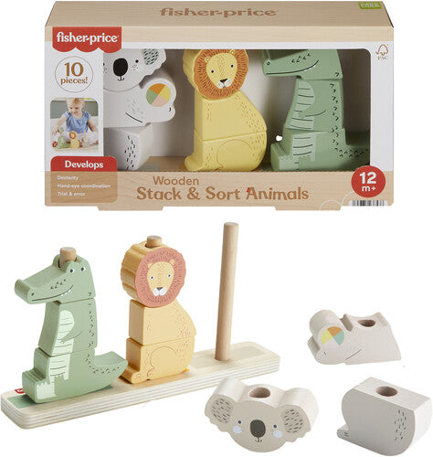 Fisher Price - Stack & Sort Animals - Collectibles