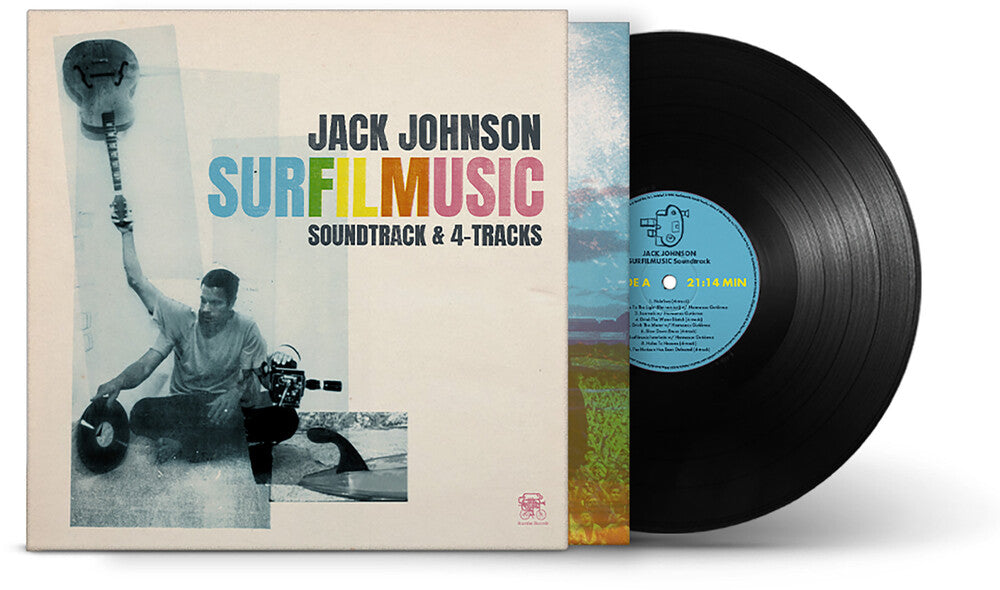 Jack Johnson - SURFILMUSIC (Soundtrack & 4-Tracks) [Black] Vinyl Record