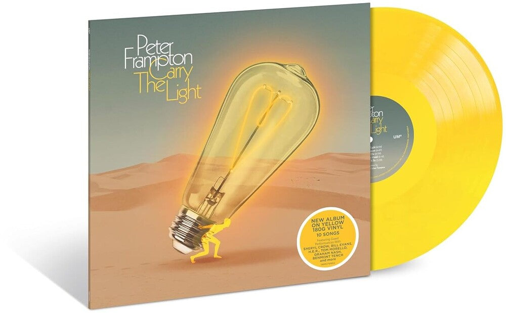 Peter Frampton - Carry The Light [180g Yellow] Vinyl Record