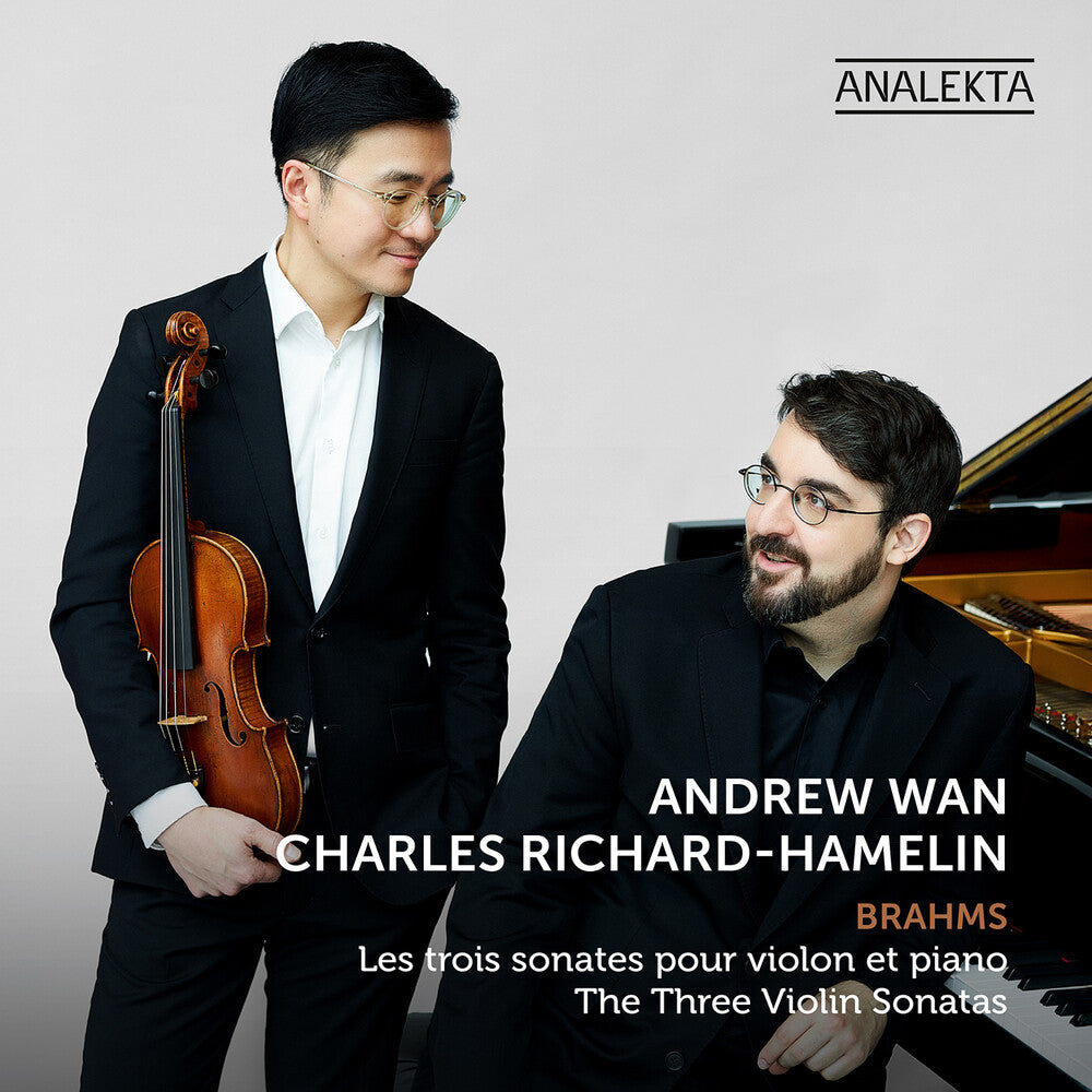 Brahms: Three Vn Sonatas Music CD