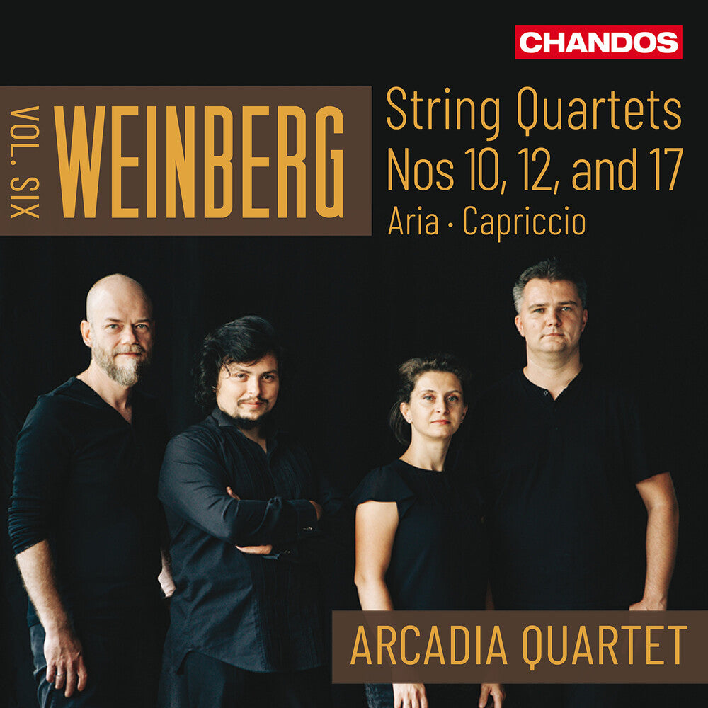 Weinberg: String Quartets Vol. 6 Music CD